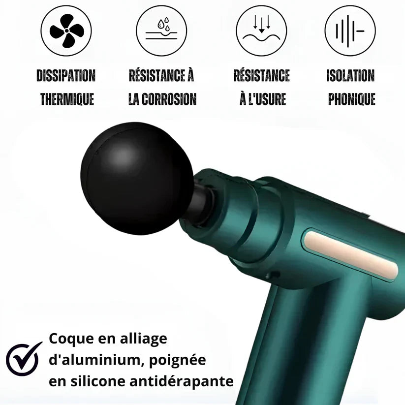 Dites adieu aux douleurs musculaires avec le Pistolet de Massage