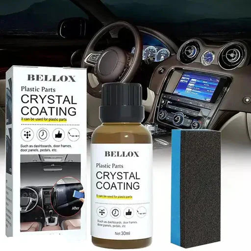 Revêtement Restaurateur de Plastique – Rayhong Crystal Coating (30ml) Lot de 2 boites au prix de 1