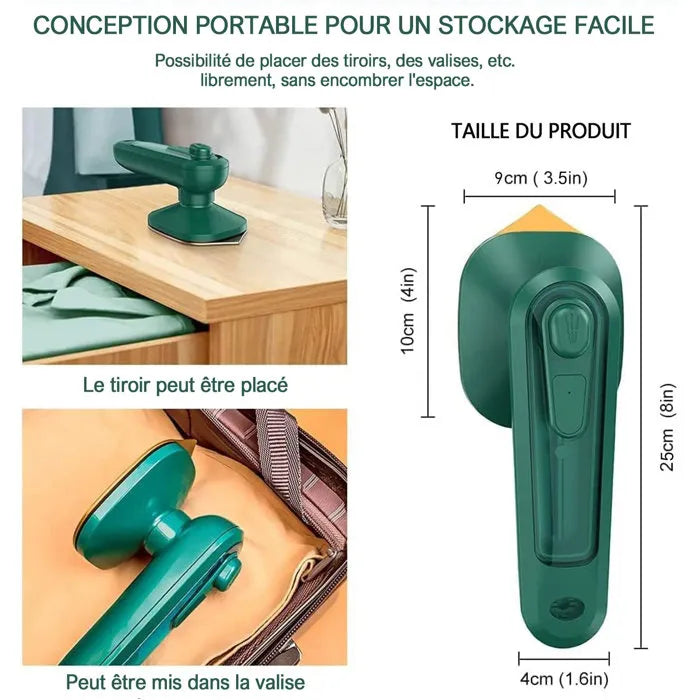 Fer à repasser compact – Élégance, efficacité et confort au quotidien