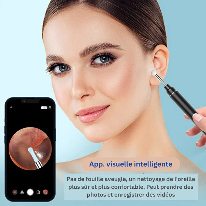 Nettoyeur D'otoscope Vidéo 3 En 1 révolutionnaire ✅