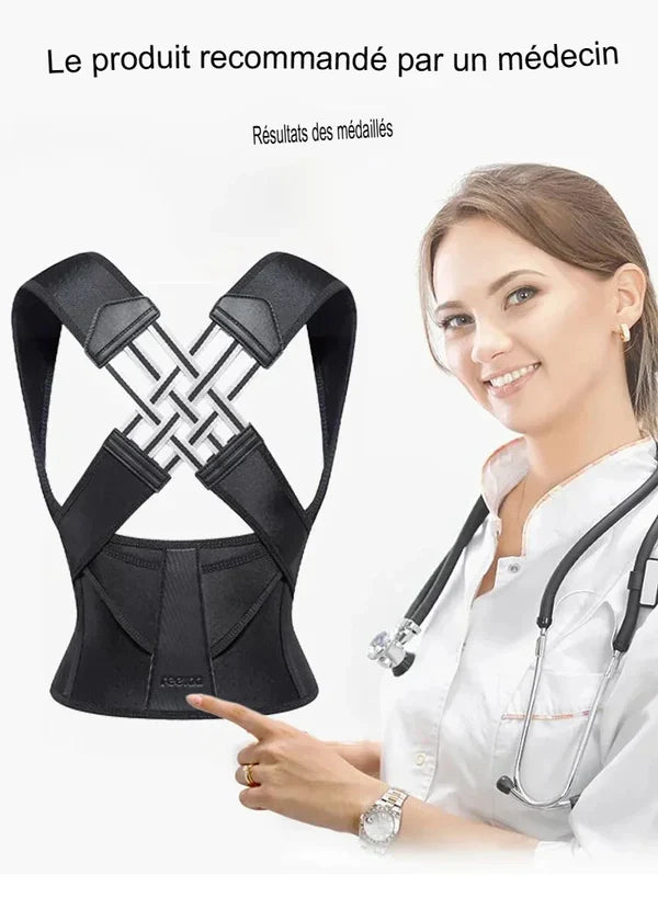 PostuPro™ : Correcteur de Posture Ajustable pour Hommes et Femmes ✅